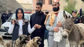 فيلم قصير : عروبي هبيل نصبات عليه بنت مشرملة و متوقعاتش بلي خوه مجرم خطير
