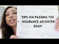 Tips on Passing The Insurance Adjuster Exam