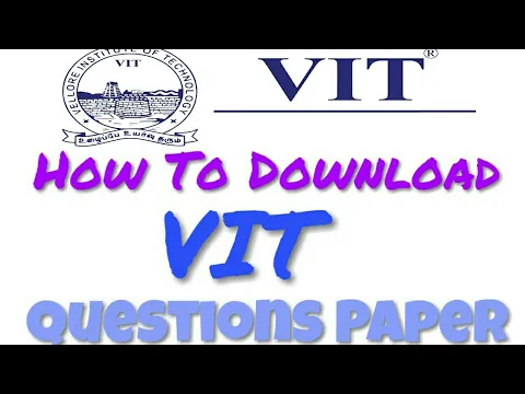 Download MP3 How To Download VITEEE Questions Paper With Details Solution