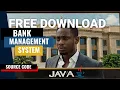 Bank System using Java SQLite Free Source Code Download