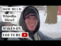 How much WhistlinDiesel makes on Youtube - YT Money Business Model