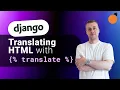 Django - translate template tag for HTML translation