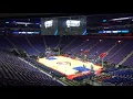 Inside Little Caesars Arena before Detroit Pistons 2017-18 season opener