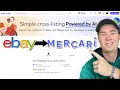 How to Crosslist eBay Listings into Mercari for FREE with This New AI Importing Tool