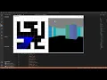 Simple raycasting 3D in python with tkinter - demo