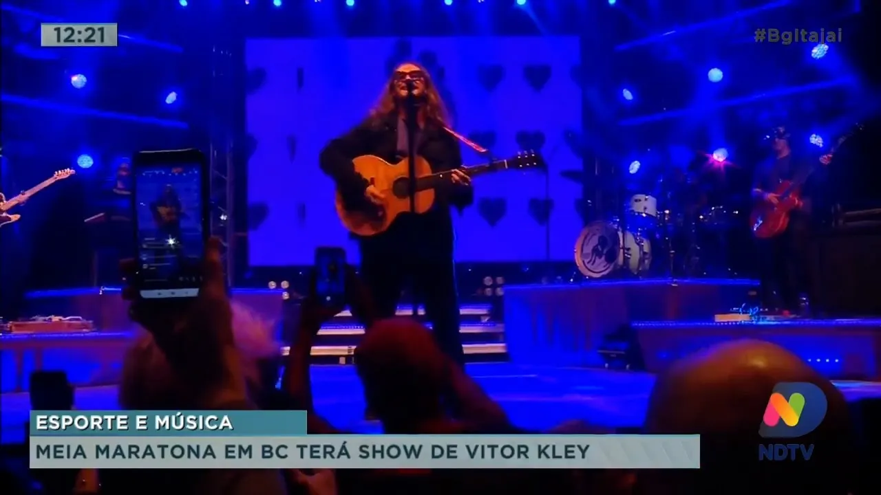 Meia Maratona em Balneário Camboriú terá show de Vitor Kley