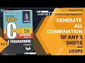 Let Us C Solutions C Programming Print all combinations of 1 2 and 3 using Loop