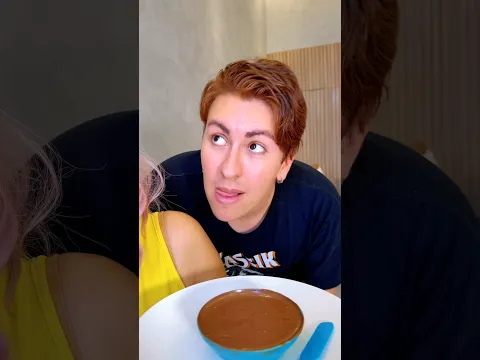Theo thought it was Nutella! 🤣🤮