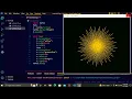 Python Create a sun rise best graphics design