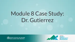 Module 8 Case Study Dr Gutierrez