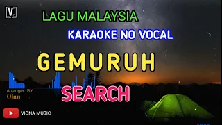 search gemuruh nada rendah karaoke no vocal lower key