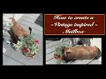 Vintage Inspired Mailbox makeover