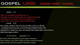 YESU ALINIITA NJOO HYMNS AMERICA ASIA AFRICA BEAT GOSPEL LAND ONESMO SWEET CHANNEL OFFICIALLY 