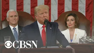 pelosi rips up copy of state of the union address as trump makes pitch for reelection