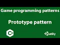 Prototype pattern in C unity