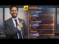 JavaScript Switch Case Explained Switch Statement Complete Guide Part 20