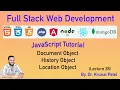 Full Stack Web Development - Lecture 28