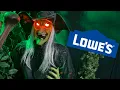 Witch with Broom Animatronic Demo - LOWES 2026