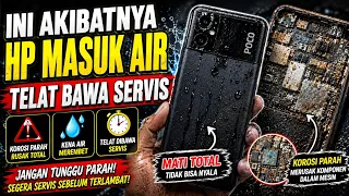 Begini efek HP Masuk air telat diservisin (POCO M5)