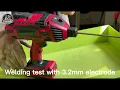 VOSSEN ARC-120A HAND-HELD WELDER TEST