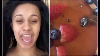 cardi b sick and tired of offset after he ashes blunt on her breakfast
