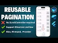 Flutter Infinite Scrolling Pagination For ListView SliverList No ScrollController