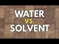 The Difference Between A Water Based And A Solvent Based Acrylic Sealer