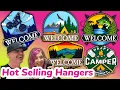 DIY Laser Cut Welcome Sign Door Hanger Easy Step-by-Step Tutorial