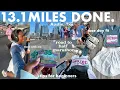 MY FIRST HALF MARATHON AS A BEGINNER Training fuel shoes what I d do differently