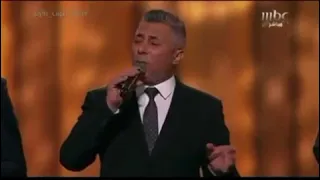 عمر العبداللات يبكي عائلة طلال مداح والجمهور بأداء أغنية قولوا للغالي في حفل ليلة تكريم صوت الا 