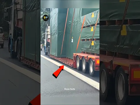 How Does This Giant Truck Run Just Inches Above the Ground? 😱 #ytshorts #facts #trending