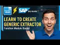SAP Tutorial Create Custom Generic Extractor Using Function Module