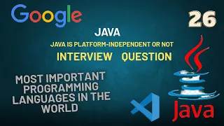 Java Platform Independence Explained Write Once Run Anywhere interview top tcs