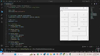 Building a simple calculator using Python Tkinter