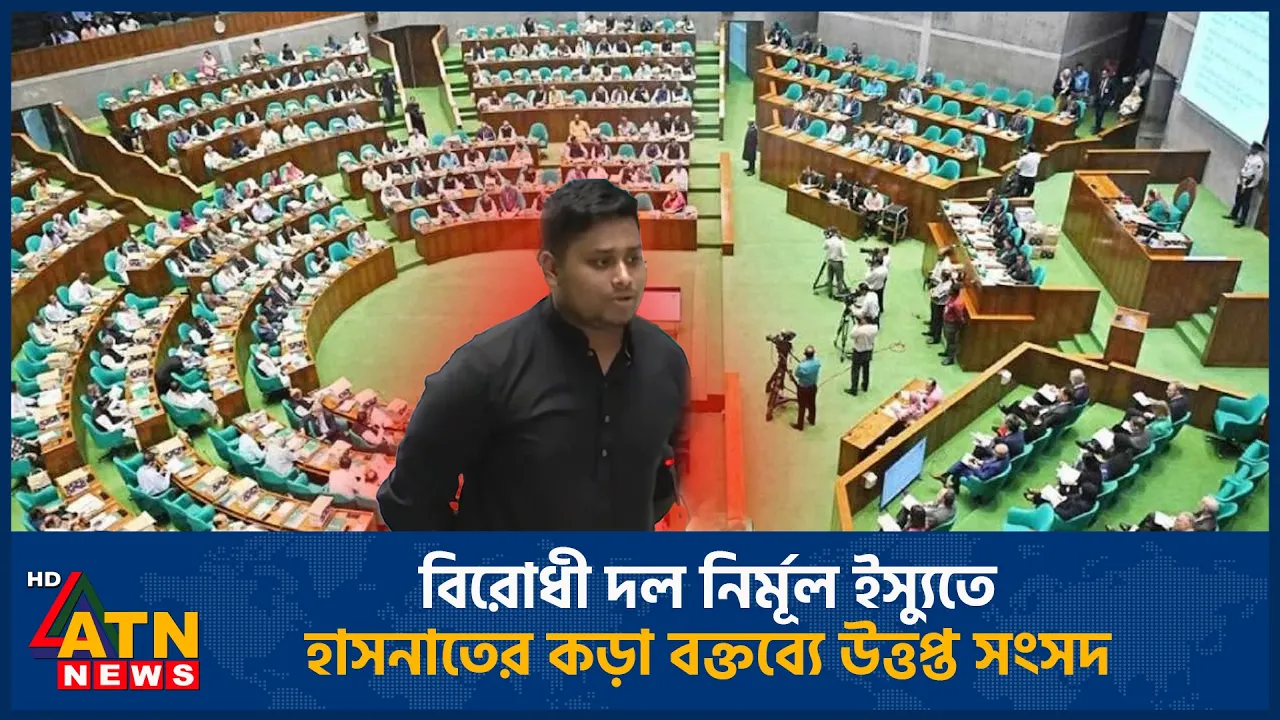 বিরোধী দল নির্মূল ইস্যুতে হাসনাতের কড়া বক্তব্যে উত্তপ্ত সংসদ | Hasnat Abdullah | Parliament Speech