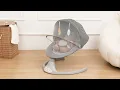 Electric Baby Swing Chair with Bluetooth Music and Remote Control