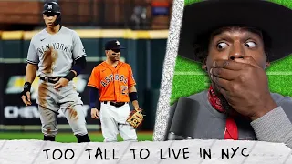 Aaron Judge says he s too tall to live in New York City