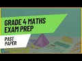 Grade 4 Maths Exam - Past Paper Revision Practice Studying