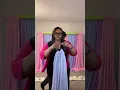 Easy way to make a pole cover for draping