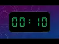 10 SECOND TIMER WITH ALARM TEACHER JHEAN