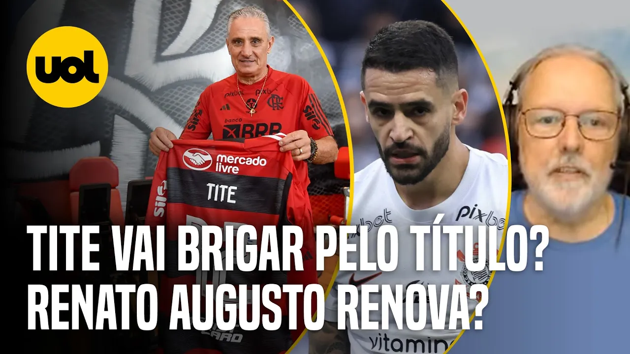 ????COM TITE, FLAMENGO VOLTA A BRIGAR PELO TÍTULO? RENATO AUGUSTO RENOVA? RENATO MAURICIO PRADO COMENTA