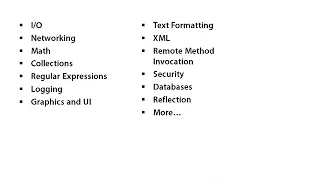 9 Java Class Library