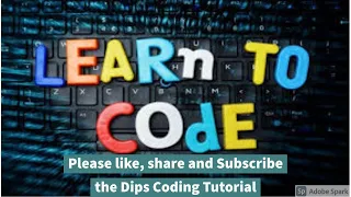 Dips Coding Tutorial JavaScript Control Statements Switch-case If-Else Beginner Web Developers