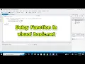 delay function in vb net how to create a delay function in visual basic net
