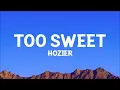 @hozier - Too Sweet (Lyrics)