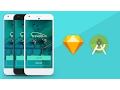 Sketch App UI Design to Android XML Tutorial