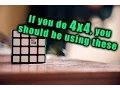 Useful 4x4 Last Two Edges Algs