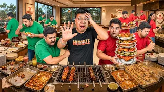 I Brought Veg vs Non Veg Group to Bbq nation unlimited Buffet to make Profit!!!