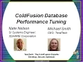 ColdFusion Database Performance Tuning