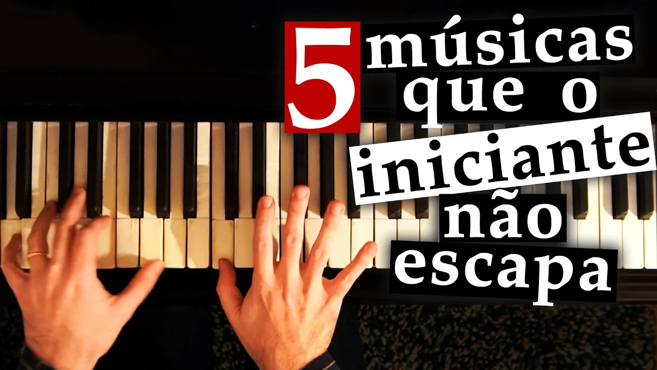 Músicas que iniciantes/intermediários no piano não escapam